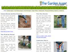 Tablet Screenshot of gardenauger.com
